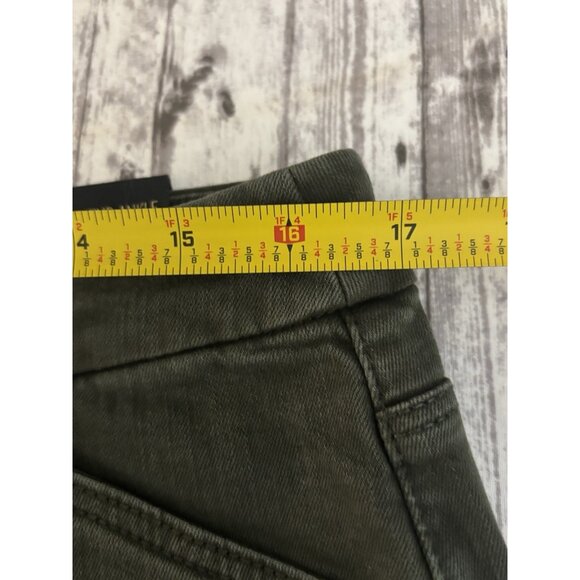 Chico’s So Slimming Girlfriend Slim Leg Ankle Evergreen Denim Jeans Large NEW - Picture 8 of 11